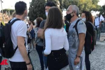 Rilasciato manifestante fermato da polizia: Ma la multa non la pago Rilasciato manifestante fermato da polizia: Ma la multa non la pago